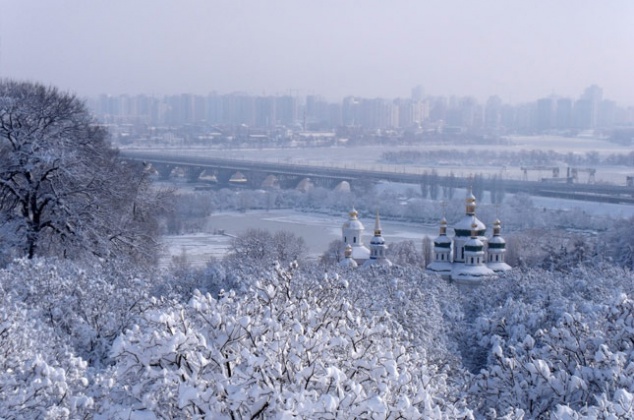 Зима 2017 в Киеве была теплее климатической нормы