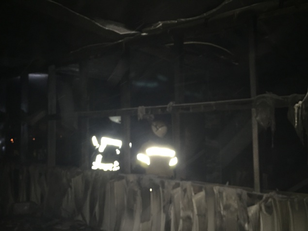 В Киеве ночью горело общежитие