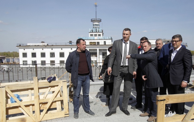 “В первые дни мая завершится реконструкция центральной части Почтовой площади” - Кличко
