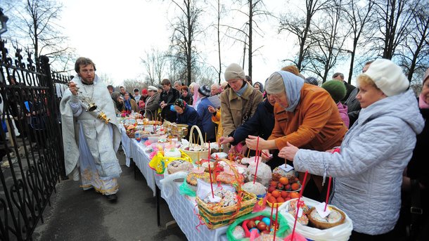Пасха-2017: где в Киеве можно освятить куличи (график богослужений)