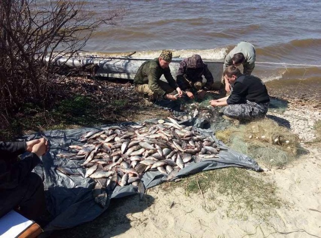 Рыбные патрульные Киевщины обнаружили “банду” браконьеров