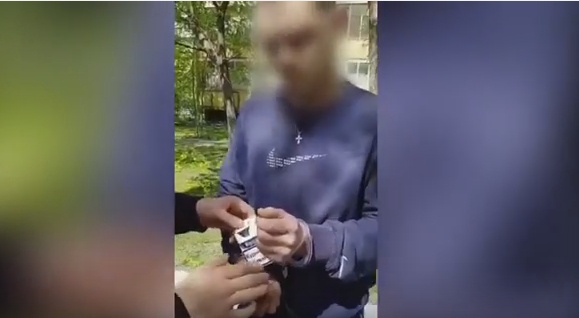 В Киеве задержали наркоторговца с 70 свертками метадона (видео)