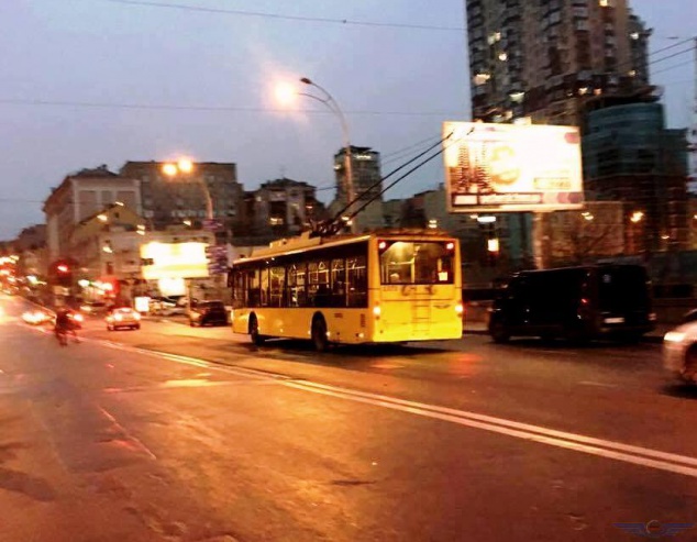Троллейбусы на 4 маршрутах в Киеве меняют схему движения