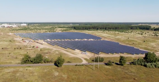 НКРЭКУ установила “зеленый” тариф для солнечной электростанции в Великой Дымерке