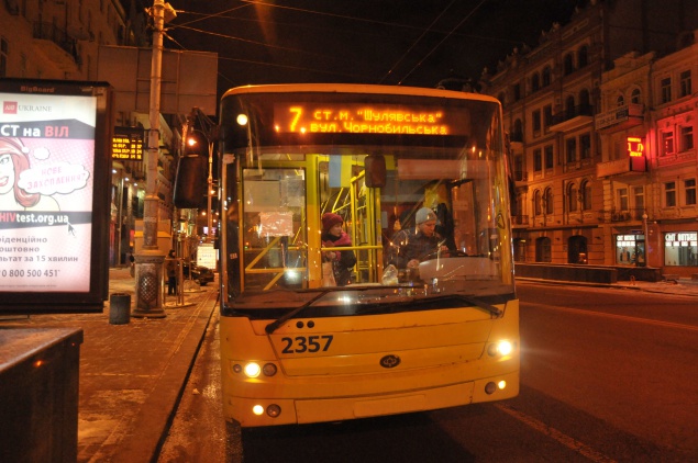 В Киевсовете планируют ввести дополнительные ночные маршруты транспорта