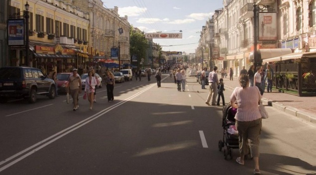 С 1 августа улица Сагайдачного в Киеве может стать пешеходной