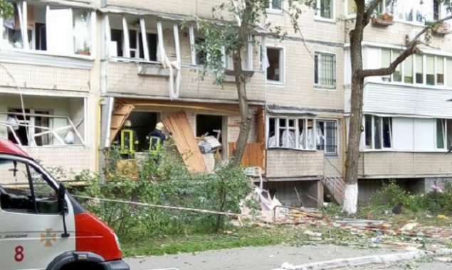В Голосеево опять произошел взрыв в жилом доме (фото)
