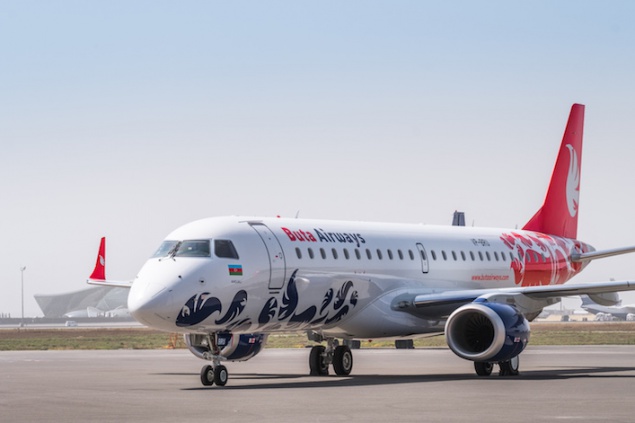 Buta Airways начинает полеты из Киева в Баку