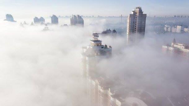 В некоторых районах Киева воздух загрязнен сверх нормы - ГСЧС