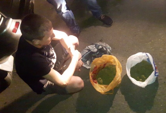 Полиция Киева изъяла у мужчины 1,5 кг марихуаны