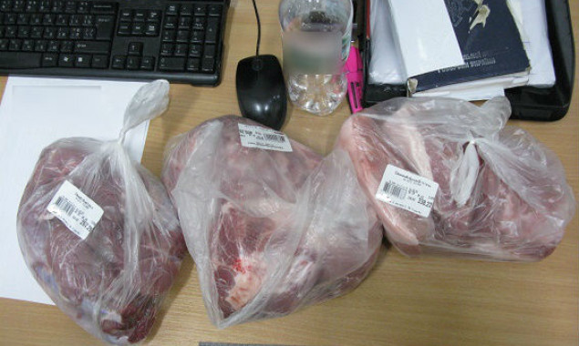 Киевлянка пыталась украсть из супермаркета 7 кг мяса