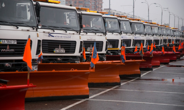 В “Киевавтодоре” обещают вывести на дороги спецтехнику в случае ухудшения погоды