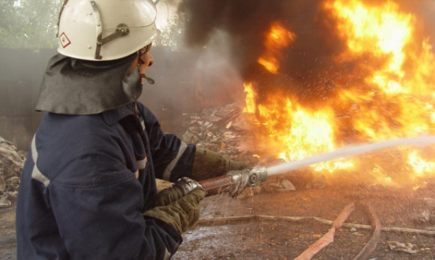За неделю спасатели ликвидировали в Киеве 59 пожаров и 9 аварий