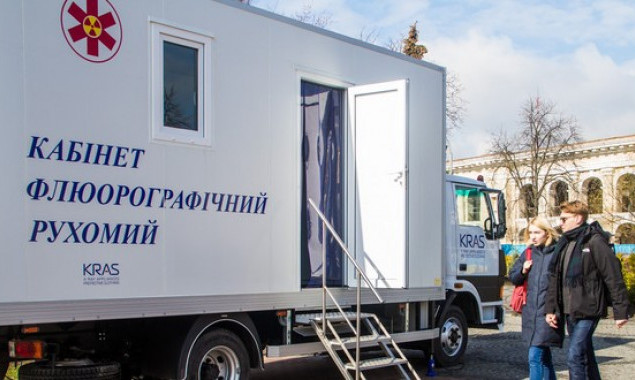 Сегодня в Днепровском районе будет работать передвижной флюорограф