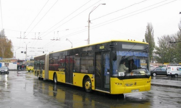 Завтра будет изменено движение киевского автобуса №101
