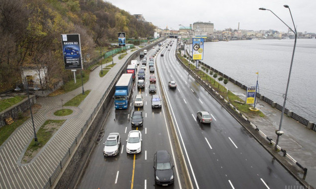 Утвержден проект капремонта Набережного шоссе в Киеве
