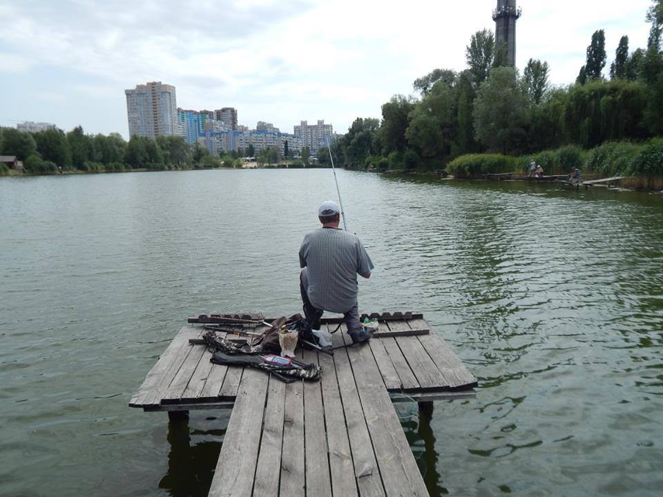 бесплатные озера для рыбалки в киевской области