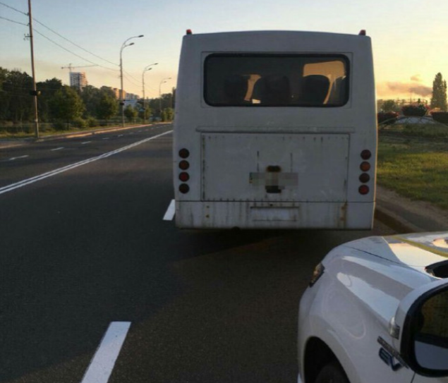 Полиция Вышгорода задержала пьяного водителя автобуса
