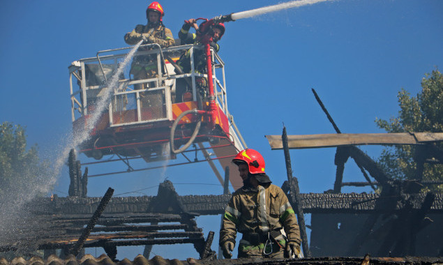 На прошлой неделе спасатели Киева ликвидировали 168 пожаров