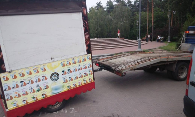 На прошлой неделе в Киеве демонтировали 16 передвижных торговых точек