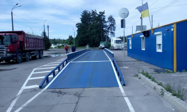 За неделю на въездах в Киев было выявлено 9 грузовиков с перегрузом