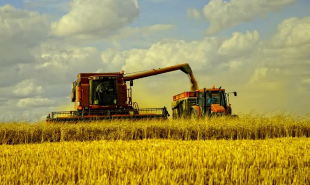 На Киевщине убрано более 90% яровых зерновых и зернобобовых