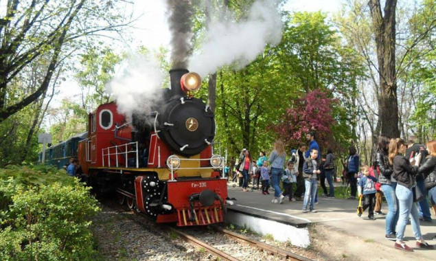 В воскресенье завершается сезон работы Киевской детской железной дороги