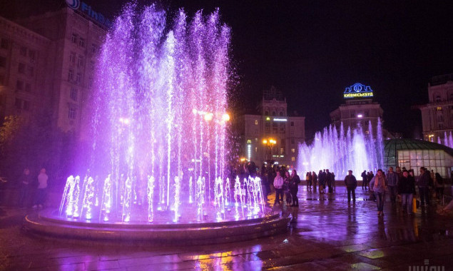 Киевские фонтаны прекратят работу с октября