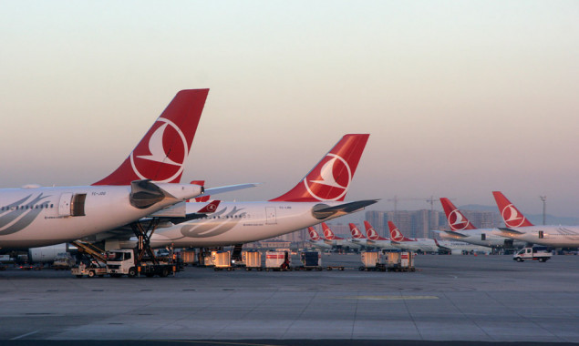 Количество авиарейсов из Киева в Стамбул в скором времени значительно возрастет