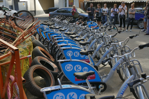 Сервисом общественного проката велосипедов в Киеве воспользовались более 9 тысяч раз за 3 месяца
