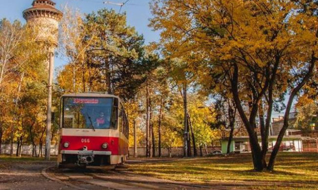 Четыре ночи трамвай №33К в Киеве будет ходить по измененному маршруту