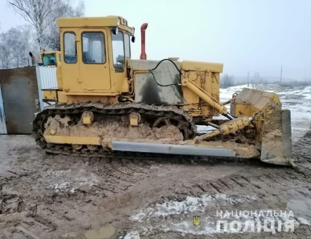 В Барышевском районе Киевщины правоохранители пресекли незаконную добычу песка