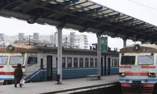 Сегодня утром “Киевпастранс” отменил четыре рейса городской электрички