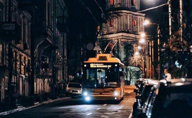 В ночь на вторник столичный троллейбус № 91н будет курсировать по измененному маршруту