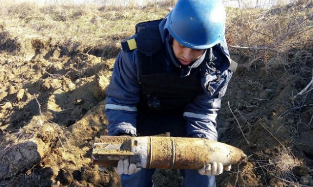 На Лесном массиве и в Пуще-Водице нашли снаряды времен Второй мировой войны