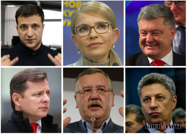 39 кандидатов в президенты Украины (окончательный список)