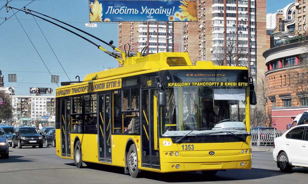 С завтрашнего дня восстанавливается движение двух киевских троллейбусов (схема)