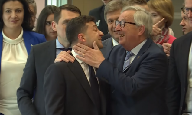“Новый друг” ЕС: Зеленский впервые вышел в мир международной политики (фото, видео)