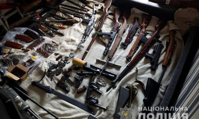 За месяц правоохранители изъяли в Киеве более 60 единиц огнестрельного оружия