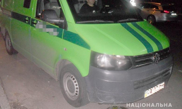 В Киеве ограбили машину инкассаторов
