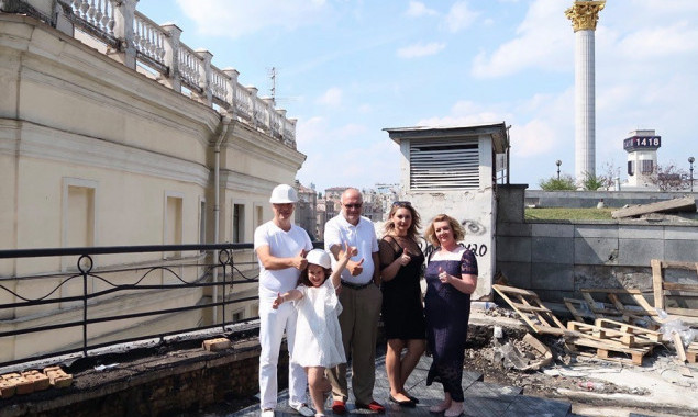 Первый за 62 года ремонт крыши консерватории начался в Киеве