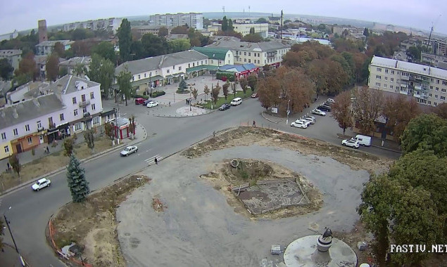 Реконструкцию Соборной площади в Фастове обещают завершить до конца 2020 года