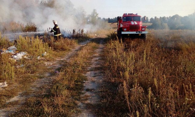 Чрезвычайный уровень пожароопасности сохранится в Киеве до 10 сентября