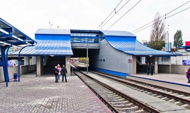 В Киеве переименовали остановки и станцию скоростного трамвая имени Александра Сабурова
