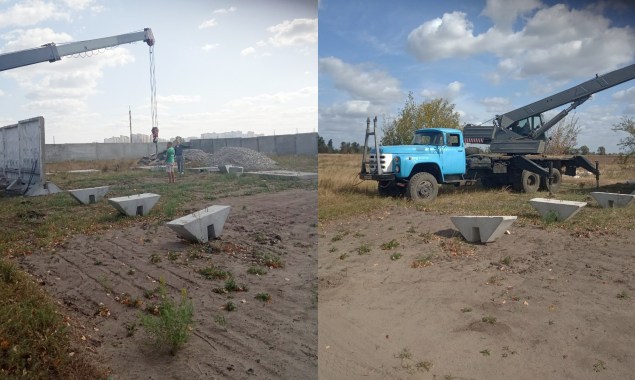 В Киеве возобновилось строительство, угрожающее работе Деснянской водопроводной станции (фото, видео)