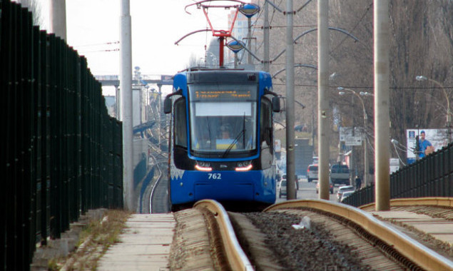 На выходных, 2 и 3 ноября, в Киеве не будет работать трамвай №1