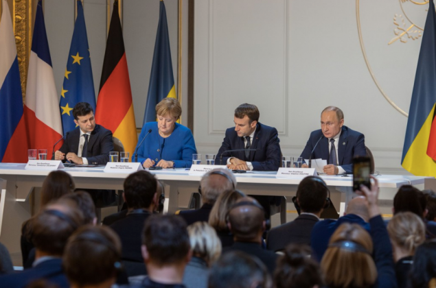 Саммит “N4”: как отреагировали в парламентских фракциях на переговоры Зеленского с Меркель, Макроном и Путиным