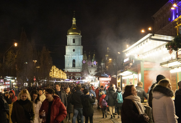 Столичные власти приглашают жителей и гостей Киева встретить Новый год на Софийской площади