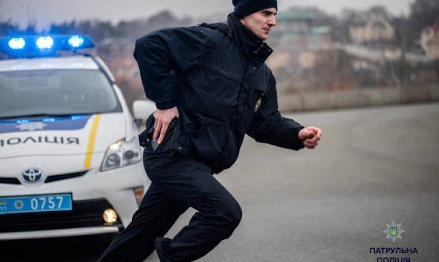 Жителям Киевщины приходилось ждать прибытия полиции в прошлом году в среднем почти 20 минут