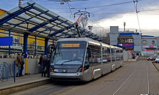 Новый трамвайный маршрут в Киеве может соединить метро “Дворец спорта” с улицей Старовокзальной
